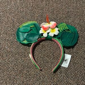 Caribbean Beach Resort- Disney World Tropical Leaf and Flower Headband
